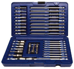 Irwin - 16 Piece, Bit Set - Phillips, Torx, Posidrive Point - Eagle Tool & Supply