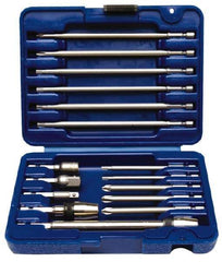 Irwin - 34 Piece, Bit Set - Phillips, Torx, Posidrive Point - Eagle Tool & Supply