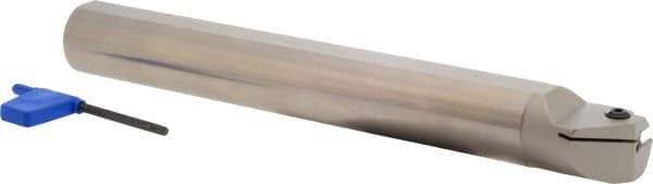Iscar - 1.48" Min Bore Diam, 10" OAL, 1-1/4" Shank Diam, GHI Indexable Boring Bar - GI.I, TIPI 3.4MT Insert - Eagle Tool & Supply