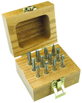 C-350 6Pc Set; 1/8" SH Dbl Cut - CBD - Burr - Eagle Tool & Supply