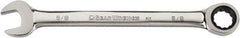 GearWrench - 5/8" 12 Point Combination Wrench - 8.201" OAL, Steel, Full Polish Finish - Eagle Tool & Supply