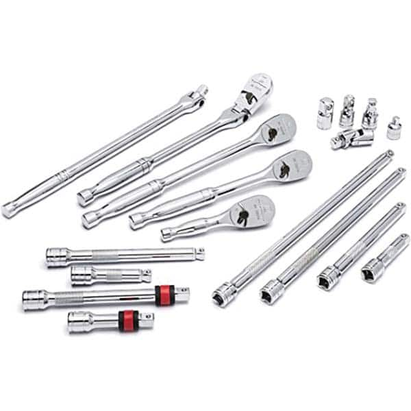 GearWrench - Socket Extension Sets Tool Type: Ratchet & Drive Tool Set Drive Size (Inch): 0.375 - Eagle Tool & Supply