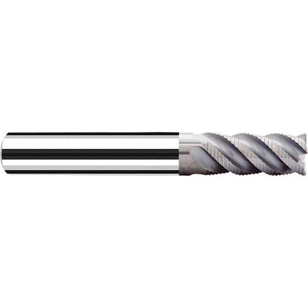 Fraisa - 3/8" Diam, 1" LOC, 4 Flute Solid Carbide Roughing Square End Mill - Eagle Tool & Supply