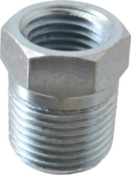 Value Collection - 3/8 Male & 1/4 Female NPTF Steel Hydraulic Hose Bushing - 10,000 psi - Eagle Tool & Supply