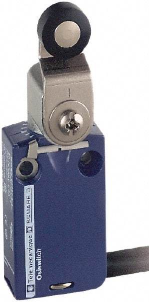 Telemecanique Sensors - SPDT, NC/NO, 240 VAC, 250 VDC, Removable Cable Terminal, Roller Lever Actuator, General Purpose Limit Switch - 1, 2, 6, 12, 13, 4X, 6P NEMA Rating, IP66, IP67, IP68 IPR Rating - Eagle Tool & Supply