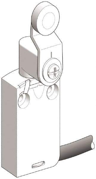 Telemecanique Sensors - DPDT, NC/NO, 240 VAC, 250 VDC, Removable Cable Terminal, Roller Lever Actuator, General Purpose Limit Switch - 1, 2, 6, 12, 13, 4X, 6P NEMA Rating, IP66, IP67, IP68 IPR Rating - Eagle Tool & Supply