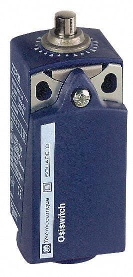 Telemecanique Sensors - SPDT, NC/NO, 240 VAC, 250 VDC, Screw Terminal, End Plunger Actuator, General Purpose Limit Switch - 1, 2, 4, 6, 12, 13 NEMA Rating, IP66, IP67 IPR Rating - Eagle Tool & Supply