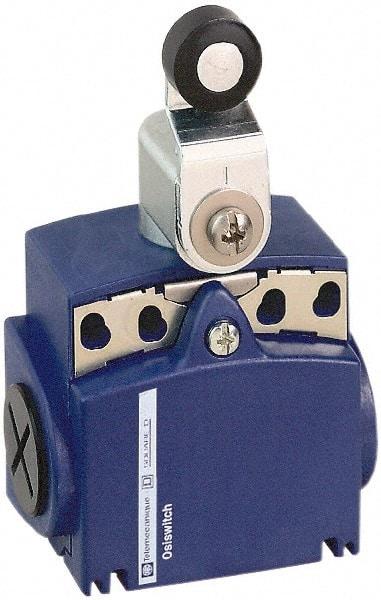 Telemecanique Sensors - SPDT, NC/NO, 240 VAC, 250 VDC, Screw Terminal, Roller Lever Actuator, General Purpose Limit Switch - 1, 2, 4, 6, 12, 13 NEMA Rating, IP66, IP67 IPR Rating - Eagle Tool & Supply