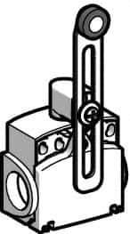 Telemecanique Sensors - SPDT, NC/NO, 240 VAC, 250 VDC, Screw Terminal, Roller Lever Actuator, General Purpose Limit Switch - 1, 2, 4, 6, 12, 13 NEMA Rating, IP66, IP67 IPR Rating - Eagle Tool & Supply