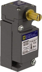 Square D - SPDT, NC/NO, 600 VAC at 1.20 Amp, 600 VDC at 0.10 Amp, Screw Terminal, Rotary Head Actuator, General Purpose Limit Switch - 1, 2, 4, 6, 12, 13, 6P NEMA Rating, IP66 IPR Rating - Eagle Tool & Supply