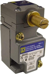 Square D - SPDT, NC/NO, Multiple VAC Levels, Screw Terminal, Rotary Head Actuator, General Purpose Limit Switch - 1, 2, 4, 6, 12, 13, 6P NEMA Rating, IP66 IPR Rating - Eagle Tool & Supply