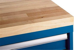 LISTA - Tool Box Wood Butcher Block Top - 28-1/4" Wide x 28-1/2" Deep x 1-3/4" High, Natural, For SC Modular Cabinets - Eagle Tool & Supply