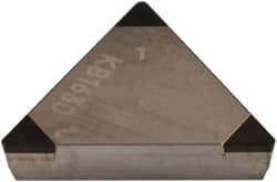 Kennametal - TPG322 MT Grade KB1630 CBN Turning Insert - Uncoated, 60° Triangle, 3/8" Inscr Circle, 1/8" Thick, 1/32" Corner Radius - Eagle Tool & Supply