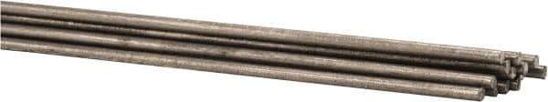 Welding Material - 36 Inch Long, 3/32 Inch Diameter, Bare Coated, Nickel, TIG Welding and Brazing Rod - 1 Lb., Industry Specification ERNiCl Nickel 99 - Exact Industrial Supply