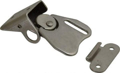 Value Collection - 2.51" Long x 1-1/2" Wide x 0.94" High, Padlockable Latch Wing Turn Latch - Stainless Steel, with Stainless Steel Finish - Eagle Tool & Supply