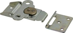 Value Collection - 4.68" Long x 2-3/4" Wide x 0.72" High, Standard Base Wing Turn Latch - Steel, with Zinc Finish - Eagle Tool & Supply