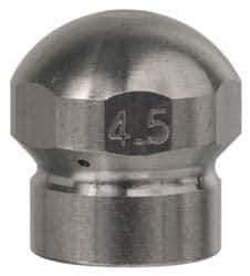 Value Collection - 4,200 psi Fixed, Sewer Pressure Washer Nozzle - 5.5mm Orifice Diam, 1/4" Thread - Eagle Tool & Supply