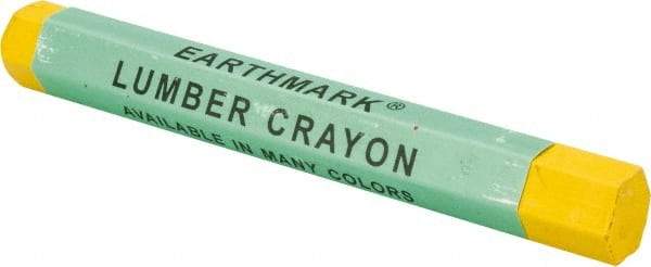 Value Collection - Clay Based Lumber Crayon - Yellow - Eagle Tool & Supply