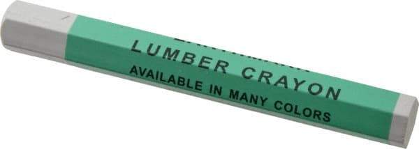 Value Collection - Clay Based Lumber Crayon - White - Eagle Tool & Supply