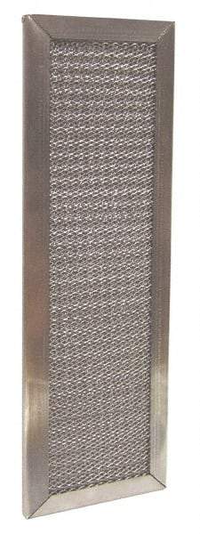 Made in USA - 15" Noml Height x 20" Noml Width x 1" Noml Depth, 75% Capture Efficiency, Permanent Air Filter - MERV 4, Galvanized Steel Mesh, Integrated Galvanized Steel Frame, 350 Max FPM, 1,000 CFM - Eagle Tool & Supply