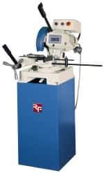 Rong Fu - 1 Cutting Speed, 10" Blade Diam, Cold Saw - 42 RPM Blade Speed, Bench Machine, 1 Phase, Compatible with Ferrous Material - Eagle Tool & Supply