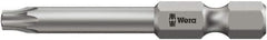 Wera - 1/4" Drive IP6 Torx Plus Screwdriver Bit - 3-1/2" OAL - Eagle Tool & Supply