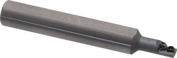 Kennametal - 0.23" Min Bore Diam, 2-1/2" OAL, 3/8" Shank Diam, CSBI Indexable Boring Bar - 1/2" Max Bore Depth, CDC Insert, Screw Holding Method - Eagle Tool & Supply