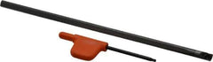 Kennametal - 0.208" Min Bore Diam, 6" OAL, 3/16" Shank Diam, CCBI Indexable Boring Bar - 1-7/8" Max Bore Depth, CDC Insert, Screw Holding Method - Eagle Tool & Supply