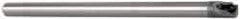 Kennametal - 0.3" Min Bore Diam, 4" OAL, 1/4" Shank Diam, FSBI Indexable Boring Bar - 1" Max Bore Depth, TD.. Insert, Screw Holding Method - Eagle Tool & Supply
