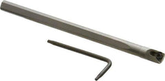 Kennametal - 0.3" Min Bore Diam, 4" OAL, 1/4" Shank Diam, FCBI Indexable Boring Bar - 2-1/2" Max Bore Depth, TD.. Insert, Screw Holding Method - Eagle Tool & Supply
