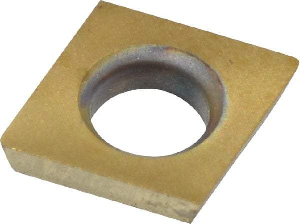 Kennametal - CDHB120605 Grade KT315 Cermet Boring Insert - 80° Diamond, 15° Relief Angle, 5/32" Inscr Circle, 0.04" Thick, 0.007" Corner Radius - Eagle Tool & Supply