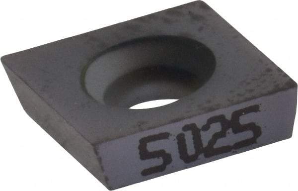 Kennametal - CPCA, KC5025 Grade, Multi-Directional Turning Insert - TiN Coated - Eagle Tool & Supply