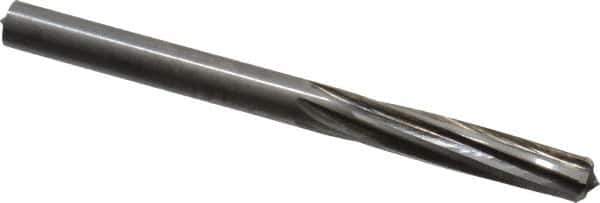 Hertel - 17/64" Solid Carbide 6 Flute Chucking Reamer - Spiral Flute, Straight Shank, 1-1/8" Flute Length, 3-1/4" OAL - Eagle Tool & Supply