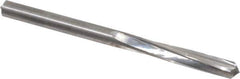 Hertel - 13/64" Solid Carbide 4 Flute Chucking Reamer - Spiral Flute, Straight Shank, 1" Flute Length, 3" OAL - Eagle Tool & Supply