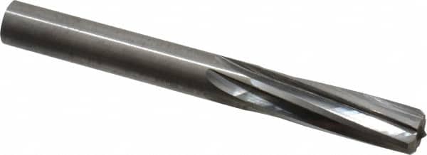 Hertel - 3/8" Solid Carbide 6 Flute Chucking Reamer - Eagle Tool & Supply