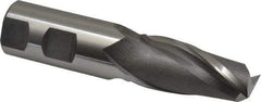 Hertel - 24mm, 2" LOC, 1" Shank Diam, 4-1/2" OAL, 2 Flute, Cobalt Square End Mill - Single End, Uncoated, Centercutting, Right Hand Cut - Eagle Tool & Supply