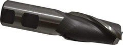 Hertel - 28mm, 2" LOC, 1" Shank Diam, 4-1/2" OAL, 2 Flute, Cobalt Square End Mill - Single End, Uncoated, Centercutting, Right Hand Cut - Eagle Tool & Supply