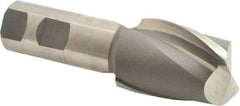 Hertel - 36mm, 2" LOC, 1" Shank Diam, 4-1/2" OAL, 2 Flute, Cobalt Square End Mill - Single End, Uncoated, Centercutting, Right Hand Cut - Eagle Tool & Supply