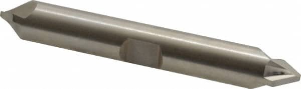 Hertel - 3/8" Diam Double End Cobalt Chamfer Mill - Eagle Tool & Supply