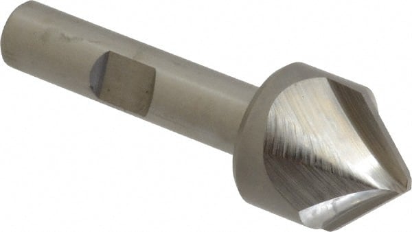 Hertel - 3/4" Diam Single End Cobalt Chamfer Mill - Eagle Tool & Supply