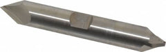 Hertel - 1/2" Diam 2 Flute Double End Cobalt Chamfer Mill - Eagle Tool & Supply