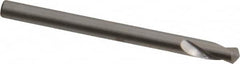 Hertel - 4mm Body Diam, 120°, 52mm OAL, Cobalt Spotting Drill - Eagle Tool & Supply