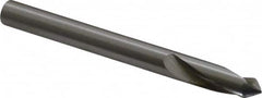 Hertel - 1/4" Body Diam, 90°, 2-5/8" OAL, Cobalt Spotting Drill - Eagle Tool & Supply