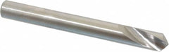 Hertel - 3/8" Body Diam, 120°, 3-1/2" OAL, Cobalt Spotting Drill - Eagle Tool & Supply