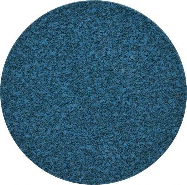 Norton - 3" Medium Grade Aluminum Oxide Deburring Disc - Quick Change Connection - Eagle Tool & Supply