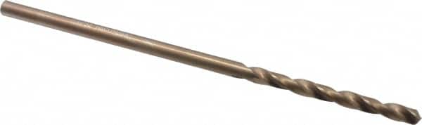 Hertel - 7/32" Diam, 6" OAL Bright Cobalt Aircraft Extension Drill Bit - Eagle Tool & Supply