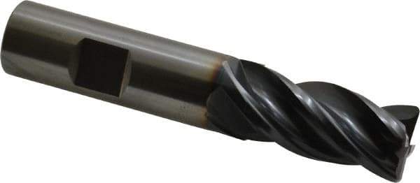 OSG - 3/4", 4 Flute, Single End, Solid Carbide, 0.06" Corner Radius End Mill - 4" OAL, Right Hand Flute, 1-1/2" LOC, Right Hand Cut - Eagle Tool & Supply