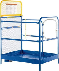 Vestil - 65" Platform - Forklift Work Platform, 1,000 Lb Capacity, 65-5/8" Platform Height, 36" Base Width x 48" Base Depth - Eagle Tool & Supply