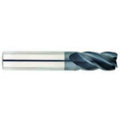 1/4" Dia. - 5/8" LOC - 2-1/2" OAL - 4 FL Carbide S/E HP End Mill-AlTiN - Eagle Tool & Supply
