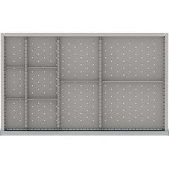 LISTA - 10-Compartment Drawer Divider Layout for 3.15" High Drawers - Eagle Tool & Supply